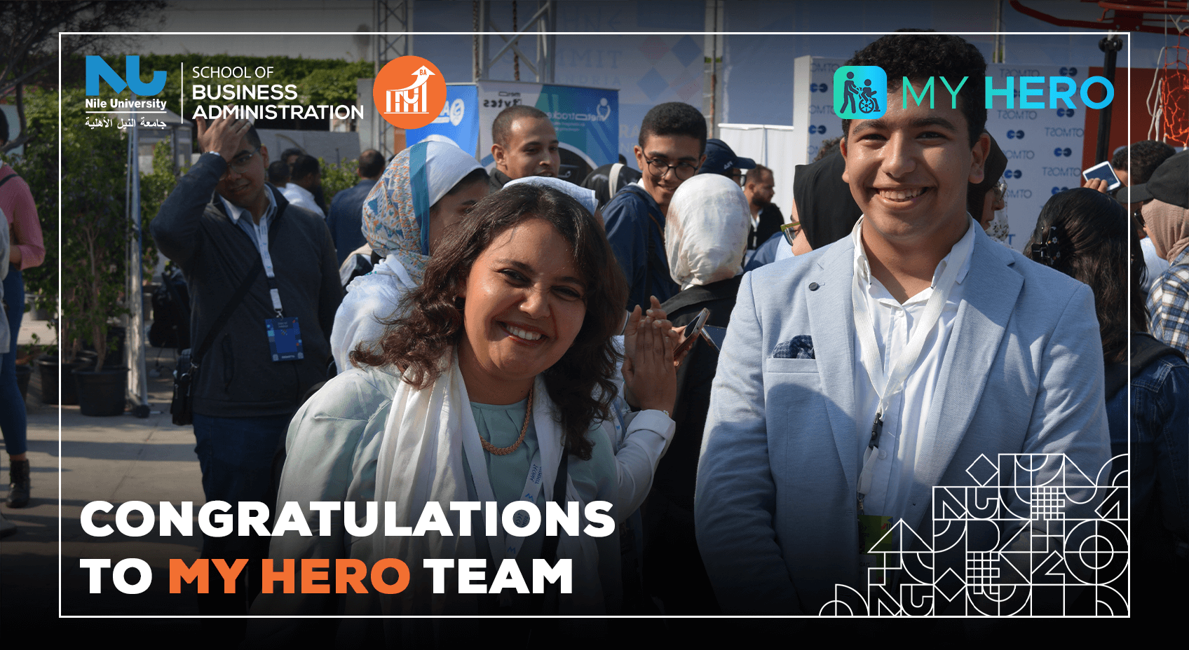 Congratulations to "My Hero" Team 